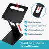 Lifelong Ergonomic Adjustable Laptop Riser - Fits 10-17 Inch Laptops & MacBooks - Portable Desk Laptop Stand view 4