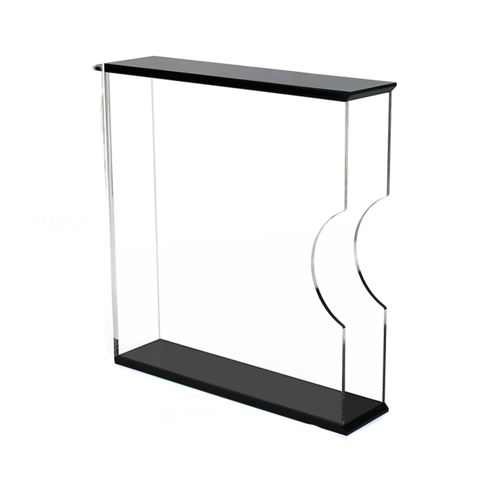 CD Stand Veryl Stock Plate Action Plate Lp Bedroom Storage Living Room Transparent Display Shelf CD Storage Holder (Color : A)