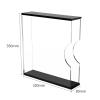 CD Stand Veryl Stock Plate Action Plate Lp Bedroom Storage Living Room Transparent Display Shelf CD Storage Holder (Color : A) view 2