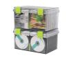 CD Stand Plastic Storage, DVD Holds, Video Games PS4 Gaming Accessories, Headset - Clear CD Storage Holder view 3