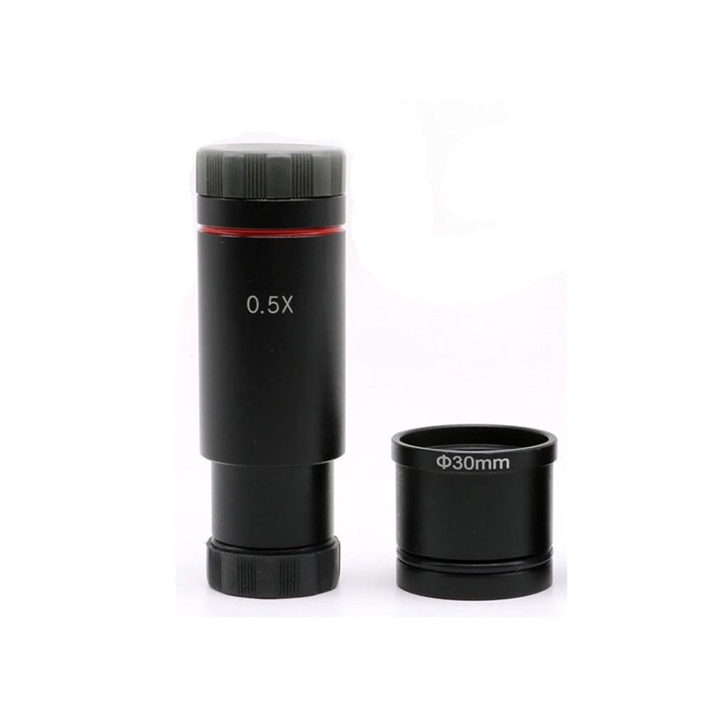 Lab Microscope Slides 0.5X C Mount Lens Adapter 23.2mm 30mm 30.5mm Camera Adapter Microscope Parts (Color : 23.2mm and 30mm)
