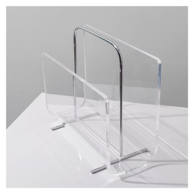 CD Stand Vinyl Record Storage Holder Stand Acrylic Geometric Rack Rack Warehouse Rack Office Sale Modern Ornaments Ornaments CD Storage Holder (Color : B)