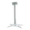 BNNP Projector Mounts Wall-Mounted Projector Bracket Thickened Telescopic Square Tube 15.74" to 24.80" Ceiling Projector Hanger Universal Suspended Ceiling (Color : White) view 1