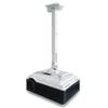 BNNP Projector Mounts Wall-Mounted Projector Bracket Thickened Telescopic Square Tube 15.74" to 24.80" Ceiling Projector Hanger Universal Suspended Ceiling (Color : White) view 3