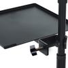 BNNP Projector Mounts Projector Stand Ground-Mounted Projection Rack Can Be Rotated 360, Height Can Be Adjusted, Load-Bearing 7.71LB Gooseneck Bracket (Size : with Tray) view 3