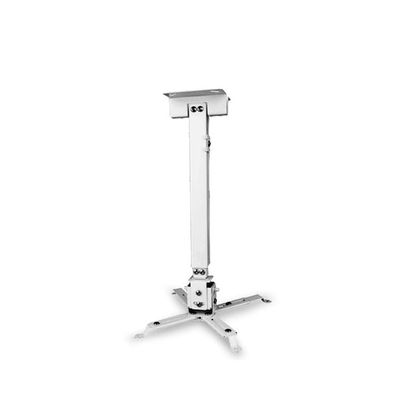 BNNP Projector Mounts Projector Stand Wall Mount Projector Bracket/Ceiling Fixed Hanger 16.92" Square Tube for Home Studio Exhibition Center (Color : White)