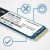 TEAMGROUP MP33 512GB 2 Pack SLC Cache 3D NAND TLC NVMe 1.3 PCIe Gen3x4 M.2 2280 Internal Solid State Drive SSD (Read/Write 1,700/1,400 MB/s) Compatible with Laptop & PC Desktop TM8FP6512G0C1P1 view 2