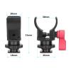CAMVATE Shotgun Microphone Holder with Shoe Mount Adapter - 3138 view 2