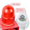 Y DIANS S Alarm Siren Waterproof Volume Tone Adjustable 120dB Loud Horn 25W Outdoor Security Button Siren with LED Strobe Light SLA-01H AC110V-120Volts view 4