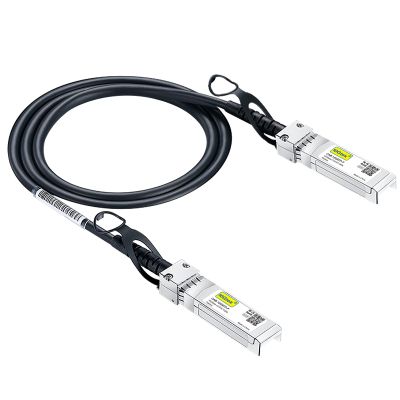 10Gtek 10G SFP+ DAC Twinax Cable, SFP+ to SFP+ Direct Attach Copper Passive for Cisco SFP-H10GB-CU0.75M, Ubiquiti UniFi, Meraki, Mikrotik, Fortinet, Netgear, D-Link and More, 0.75-Meter(2.5ft)