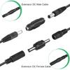 DKARDU 5.5x2.1mm DC Power Connector Adapter 20 PCS, Male to Male Coupler Plug, 12V Female to Female Jack Socket for CCTV Security Camera Led Strip, 10 x Male / 10 x Female view 3