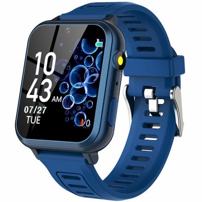 Wiszodet Kids Smart Game Watch with 39 Games HD Touch Screen Video Camera Music Player Pedometer Flashlight Alarm Clock 12/24 hr, Gifts for 5-12 Year Olds Boys