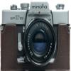 SRT-101 Film Camera Case, BolinUS Handmade Genuine Real Leather Half Camera Case Bag Cover for Minolta SRT 101 Film Camera With Hand Strap (Coffee) view 1