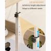 Portable Mobile Bedside Table,Medical Rolling Bedside Table,Sofa Bedside Table with Wheels Laptop Desk with Storage Rack for Reading Study (Color : C) view 3