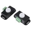 6 X DC 12V/24V 8A Body Infrared PIR Motion Sensor Switch LED Light Strip Automatic, Black view 2