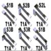 QJJ USB 3.1 Type-C Male to Type-A Male Flat Cable (30cm, T2A-S3B) view 2