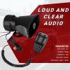 Alarm Horn Siren PA Speaker Mic System, BANHAO 100w 12v 7 Sound Loud Car Alarm Police Car Siren Speaker System Emergency Amplifier Kit for 12V Truck Lorry Boat Vehicle view 4