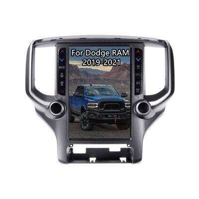 ZWNAV Tesla Style Touch Screen Radio for Dodge Ram 1500 2019 2020 2021 Truck Car Stereo Android Auto Replacement Head Unit GPS Navigation Multimedia Player Wireless Carplay (2019+, 4GB+64GB)