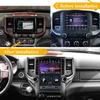 ZWNAV Tesla Style Touch Screen Radio for Dodge Ram 1500 2019 2020 2021 Truck Car Stereo Android Auto Replacement Head Unit GPS Navigation Multimedia Player Wireless Carplay (2019+, 4GB+64GB) view 2
