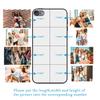 YahCase Custom Phone Case for iPod Touch 5/6/7,Customized Personalized Multi-Picture Collage Photos Cover Anti-Scratch Shock-Resistant Soft Protective TPU Phone Case view 2