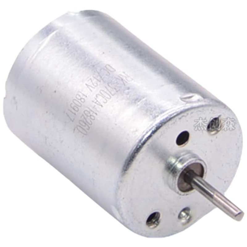 RK-370CA-18260 Micro DC Motor 6V12V18V Mute Carbon Brush Car and Aviation Module Accessories - (Speed(RPM): 18V 11600rpm)