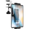 Phichy Kitchen Cabinet Tablet Mount Holder for 4.7"-13" Phone & iPad - Under Counter Tablet Holder Stand with Metal Clamp for Desk Shelf, Compatible iPad Pro/Air/Mini, Galaxy Tabs, iPhone, Tablets view 1