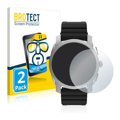 brotect 2-Pack Screen Protector Compatible with Fossil Gen 6 Hybrid Machine (45mm) - HD-Clear Protection Film