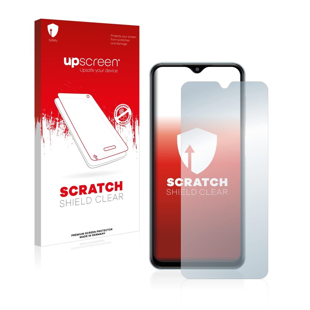 upscreen Scratch Shield Screen Protector compatible with Samsung Galaxy F13 - HD-Clear, Anti-Fingerprint
