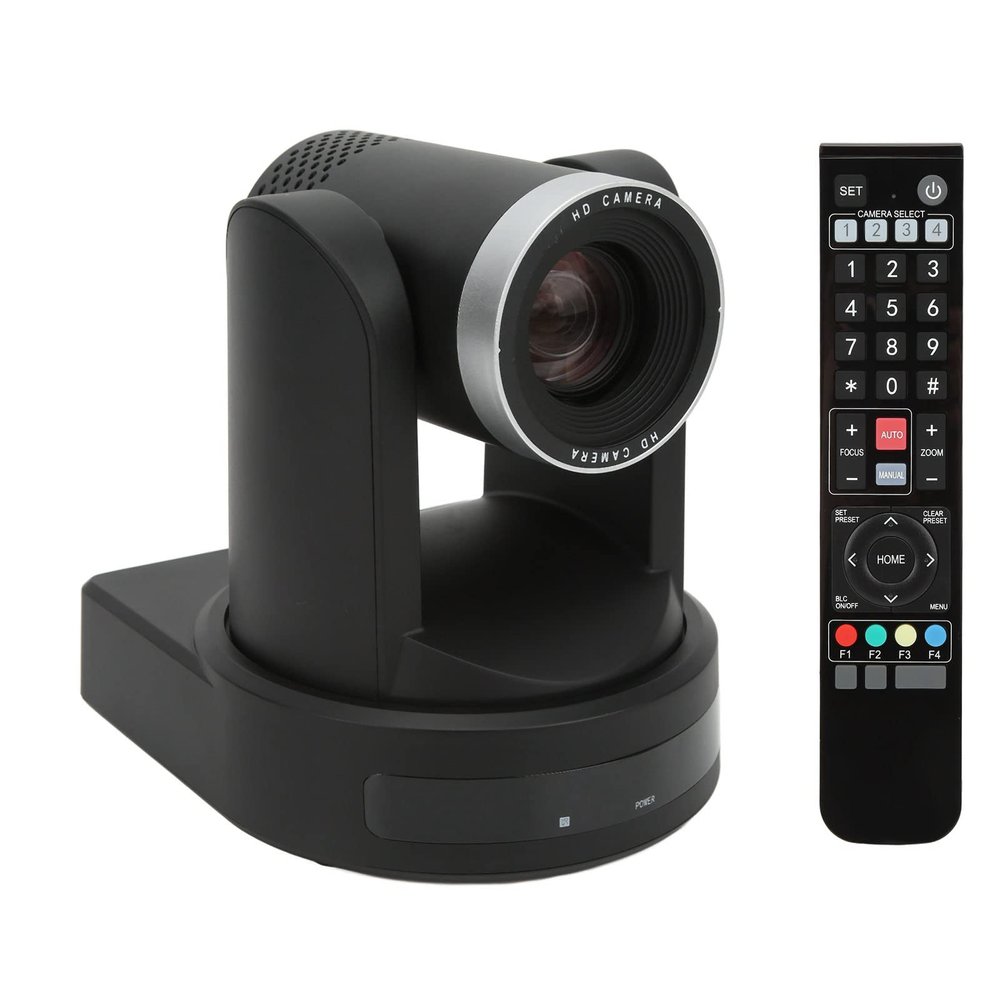 Ptz Camera With 10X Optical Zoom, Ptz Usb 3.0 Conference Camera 1080P 60fps 170 Live Streaming Camera Live Streaming Camcorder, Meeting Video Conference Camera