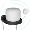 Aokicase Wall Mount for Google Nest WiFi 1/2 Simple and Robust Wall Mount Stand for Google Nest WiFi 1/2 Mount with Cable Management, No Messy Cables (Black) view 1