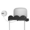 Aokicase Wall Mount for Google Nest WiFi 1/2 Simple and Robust Wall Mount Stand for Google Nest WiFi 1/2 Mount with Cable Management, No Messy Cables (Black) view 2