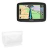 BoxWave Case Compatible with Tomtom VIA 1625TM - Elite Leather Messenger Pouch, Synthetic Leather Cover Case Envelope Design - Ivory White view 1