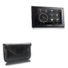 BoxWave Case Compatible with Garmin Fleet 660 - Elite Leather Messenger Pouch, Synthetic Leather Cover Case Envelope Design - Jet Black view 1