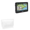 BoxWave Case Compatible with Magellan RoadMate 9600-LM - Elite Leather Messenger Pouch, Synthetic Leather Cover Case Envelope Design - Ivory White view 1