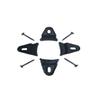 12 Inch 12" Universal Metal Car Audio Speaker SubWoofer Waffle Grill Protector Cover with Clips and Screws view 2