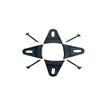 Pair of 15 Inch 15" Universal Metal Car Audio Speaker SubWoofer Waffle Grill Protector Cover with Clips and Screws view 3