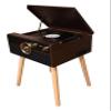 TechPlay Cyclops Complete High Power Stereo System, Turntable, Cassette/CD Player with Bluetooth Connection (Expresso) view 1