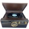 TechPlay Cyclops Complete High Power Stereo System, Turntable, Cassette/CD Player with Bluetooth Connection (Expresso) view 4