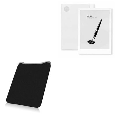 BoxWave Case Compatible with Ratta SuperNote A5 - SlipSuit, Soft Slim Neoprene Pouch Protective Case Cover - Jet Black