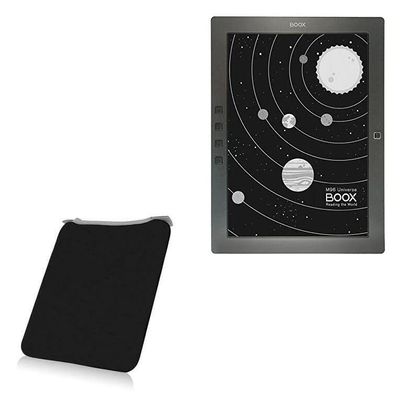 BoxWave Case Compatible with Onyx Boox M96 - SlipSuit, Soft Slim Neoprene Pouch Protective Case Cover - Jet Black