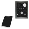 BoxWave Case Compatible with Onyx Boox M96 - SlipSuit, Soft Slim Neoprene Pouch Protective Case Cover - Jet Black view 1