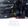 Car Aluminum Alloy Loud Speaker Deco Car Audio Sticker Compatible for Toyota Tundra 2022 2023 Car Stereo Cover Auto Trim Accessories (car Door Speaker net) view 3