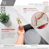Stylish Stainless Steel Soap Dispenser for Kitchen Sink Pump Liquid Hand Lotion Dispenser Gold Finish, S-01G view 4