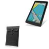BoxWave Case Compatible with Plum Optimax 12 - Nero Leather Envelope, Leather Wallet Style Flip Cover view 1
