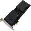 SEDNA - PCI Express (PCIe) Quad 2.5 Inch SSD/HDD Mounting Adapter (with Built in Power Circuit, no Need SATA Power Connector,), SSD/HDD not Included view 2