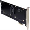 SEDNA - PCI Express (PCIe) Quad 2.5 Inch SSD/HDD Mounting Adapter (with Built in Power Circuit, no Need SATA Power Connector,), SSD/HDD not Included view 4