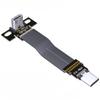QJJ USB 3.2 Type-C Male to Type-C Female Flat Cable (300cm, T6A-T7B-NC) view 1