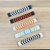 Compatible for 3Plus Vibe Plus Band, Lamshaw Elastic Silicone Solo Loop Sport Watchband Strap Men Women Replacement Wristbands Compatible for 3Plus Vibe Plus / Vibe + / Vibe Lite / Vibe Pro/Cruz Smartwatch (L size (5.9 inch ~ 6.3 inch wrist), Black&W view 4