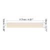 PATIKIL 6.25u Spacebar Keycaps, Universal PBT Keyboard Replacement Accessories for MX Mechanical Keyboard, Beige view 2