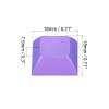 PATIKIL 1U Blank Keycaps, 10 Pack Universal PBT Keyboard Replacement Accessories for MX Mechanical Keyboard, Purple view 2